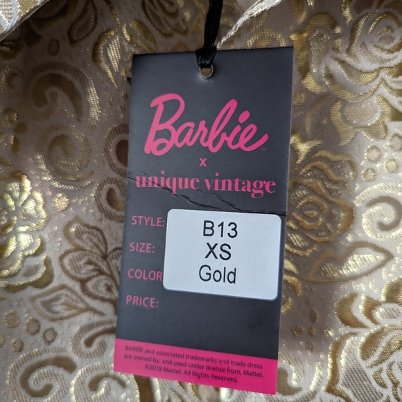 Unique Vintage x Barbie Evening Splendour Coat - Picture 6 of 13
